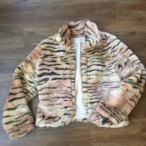 Faux Fur Jacket